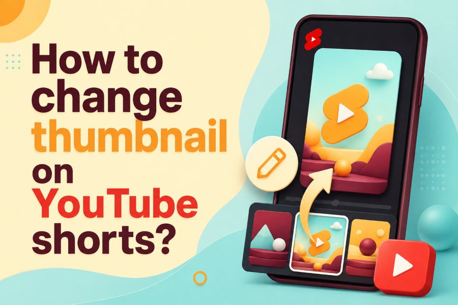 How to change thumbnail on YouTube Shorts