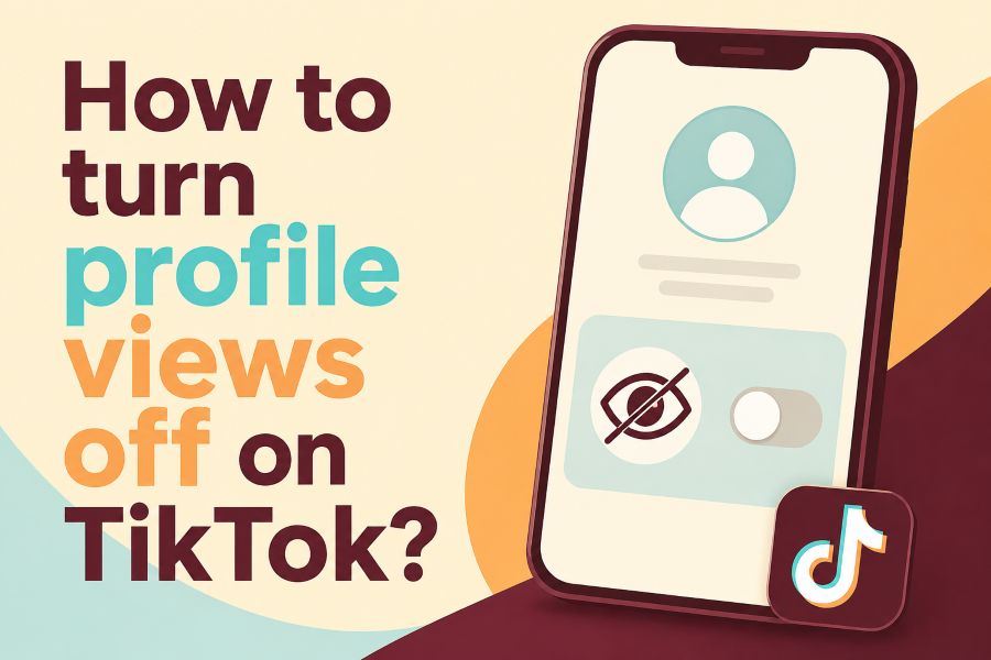 How to turn profile views off on TikTok